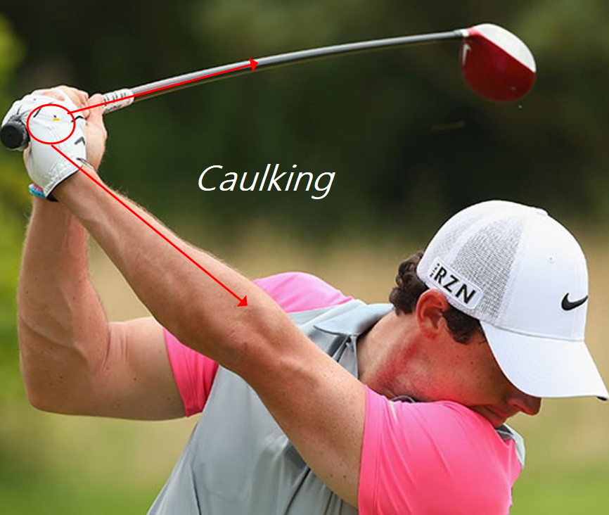 Rory McIlroy Golf Caulking Image